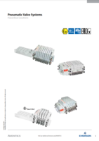 AVENTICS MASTER VALVE SYSTEM CATALOG PNEUMATIC VALVE SYSTEMS: HAZARDOUS LOCATIONS